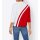 Shirt, red-white