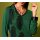 Langarmshirt, moos-schwarz-bedruckt