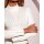 Rollkragenshirt m.  Reißverschlüssen, ecru