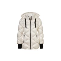 Daunenjacke m. Kapuze, ecru