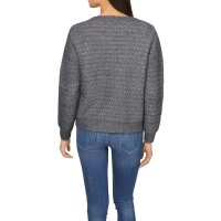 Cardigan, anthrazit-meliert