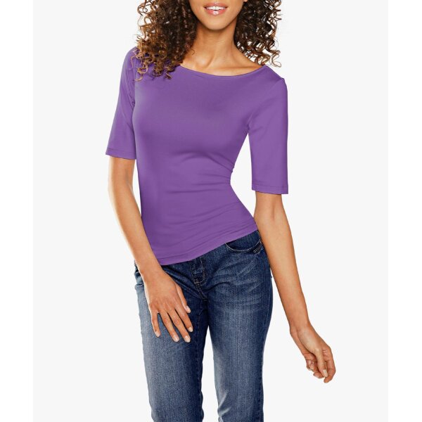 Stretch shirt, purple