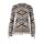 Strickjacke m. Fransen, bunt