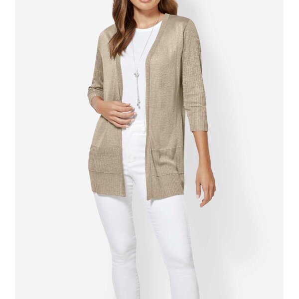 Cardigan, beige-gold