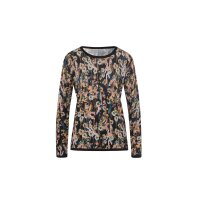 Druck-Pullover, schwarz-bunt
