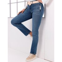 5-Pocket-Baumwoll-Lyocell-Jeans, blue