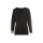 Pullover m. Schriftzug u. Glitzersteinchen, schwarz