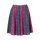 Druckrock, pink-rauchblau