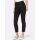 Lyocell-Hose m.Jacquard-Schriftzug am Bund, schwarz