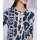 Jacquard-Pullover, dunkelblau-sand