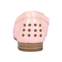 Branded ladies patent leather slipper, rosé