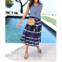 Top, jeansblau