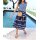 Top, jeansblau