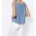 Top, jeansblau