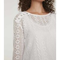 Lace shirt, offwhite