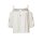 Designer-Carmenshirt m. Stickerei, ecru