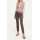 Designer-Blusenshirt, grau-melange