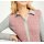 Designer-Blusenshirt, grau-melange