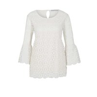 Lace shirt, offwhite