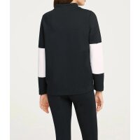 Sweatshirt, black-white