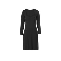 Strickkleid, schwarz