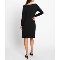 Strickkleid, schwarz