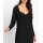 Strickkleid, schwarz