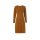 Knit dress, cognac