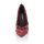 Designer-Pumps m. Strass, rot