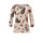 Designer-Druckpullover, beige-bunt