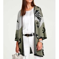 Pattern mix cardigan, multicolour