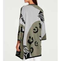 Pattern mix cardigan, multicolour