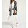 Pattern mix cardigan, multicolour
