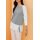 Designer-Pullover, grau-ecru