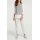 Designer-Pullover, grau-ecru