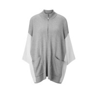 Oversize cardigan, grey blend