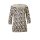 Print shirt with crochet lace, multicolour