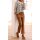 Print shirt with crochet lace, multicolour