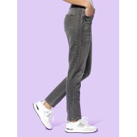 5-Pocket-Jeans m. Glitzersteinchen, stone-grey-denim