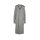 Designer-Wollstrickmantel, grau-melange