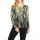Cardigan, black-lime