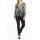 Cardigan, black-lime