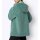 Leather imitation reversible jacket with teddy fur, jade