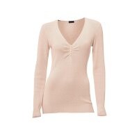 Sweater with silk, rose