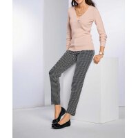 Sweater with silk, rose