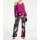Blouse with cut-outs, fuchsia