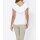 Jerseyshirt m. Spitze, weiß