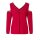 Блузка, красная