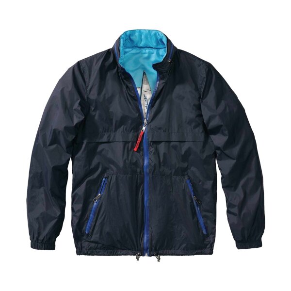 Marken-Herren-Wendejacke, navy