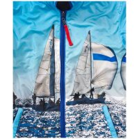 Marken-Herren-Wendejacke, navy
